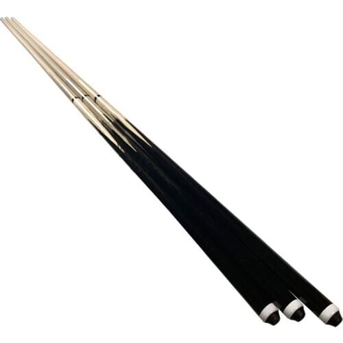 1/2 Split White Wood Billiard 57" Pool Cue Billiard Cue Stick With Practice Player Use