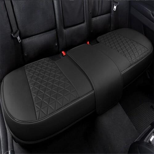 Front Car Seat Cover PU Leather Cars Seat Cushion Waterproof Seat Protector Universal Car Chair Pad Mat Auto Accessories