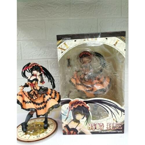 Anime Date a Live Tokisaki Kurumi Six Generations 24cm PVC Figure Toy Collection 24cm In Box