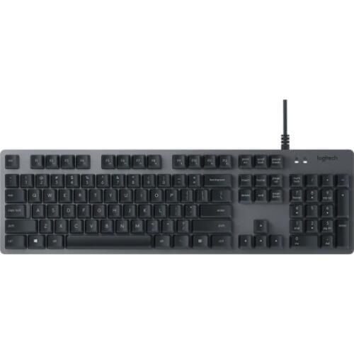 Logitech K840 mechanical keyboard Game mechanical keyboard Non-cherry switch Omron switch ROMER-G High speed trigger Anode alumi