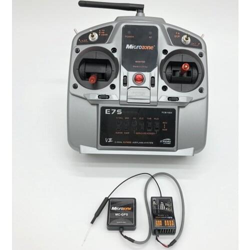 MC E7S 2.4Ghz 7 Channel Radio Control with Built In Flight Controller and Optional GPS Free Shipping