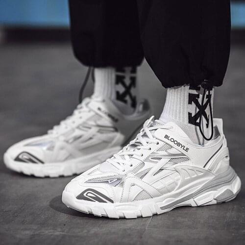 Fashion Mens Running Shoes Sneakers Damping Breathable Sports Comfortable Man Jogging Footwear Outdoor Walking Trainers Shoe