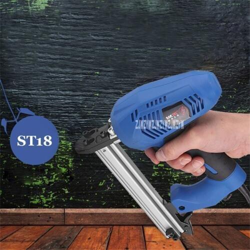 New Electric ST18 Steel Nail Gun Woodworking Tools Dual-use Steel Nail Gun Automatic Screwdriver Cement Gun 1800W 220-240v 50HZ