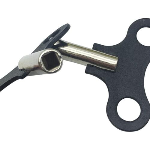 Wholesale 10pcs/ lot High quality wood clock key metal clock key wood clock tools