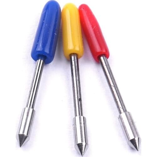 1PCS 30/45/60 Degrees Tungsten Steel Cutting Plotter Vinyl Cutter Knife Blades for Graphtec Milling Cutter Router Bit