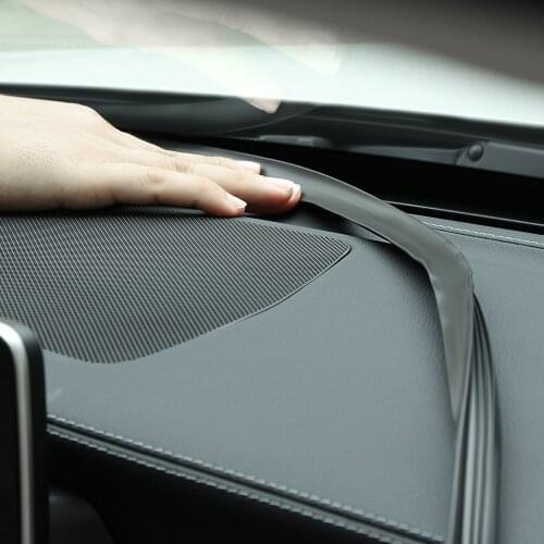 Car Soundproof Rubber Seal Dashboard Windshield Sealing Strip Insert For Toyota Prado RAV4 Corolla Camry Sienna Yaris Prius