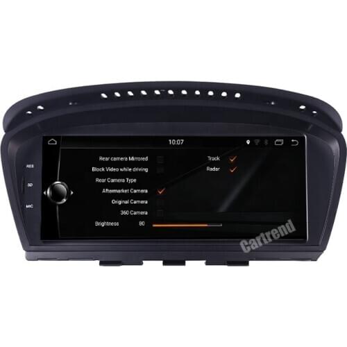 Touch screen car radio E90 Android dvd gps navigation retrofit for BM W Series 3 E91 E60 E61 E62 E63 head unit CIC NBT system