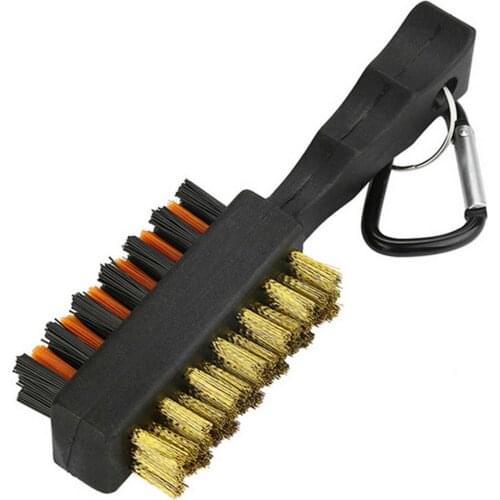 Golf Club Brush Golf Groove Cleaning Brush 2 Sided Golf Putter Wedge Ball Groove Cleaner Kit Cleaning Tool Gof Accessories