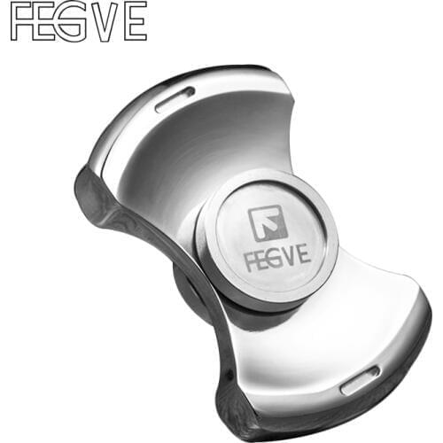 New FEGVE Fidget Spinner Hand Spinner Finger Spinner Metal Sandblasting Copper Stone EDC Fidget Toy Stress Handspinner SL177