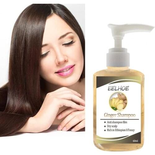 Herbal Ginger Hair Shampoo Moisturizing Anti Dandruff Ginger Hair Growth Shampoo Anti Hair Loss Treatment Hair Care Oil Control