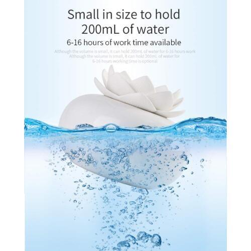 Bignosedeer waterproof Ceramics Incense Burners Ball Humidifier with Aroma Lamp Essential Oil Aroma Diffuser Mini Air Humidifi