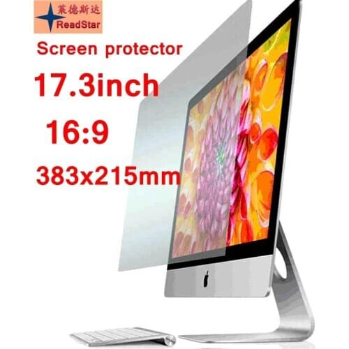 17"(16:9) Screen 383x215mm size Desktop computer Anti-Blue ray Eye protection film screen protector film Bule reductio