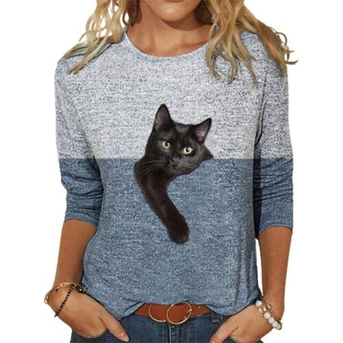 Women Shirt Sweatshirts Cozy Long Sleeves Cotton Blend Lightweight Leisure Top Girl in Fall Blouse Womens Clothing