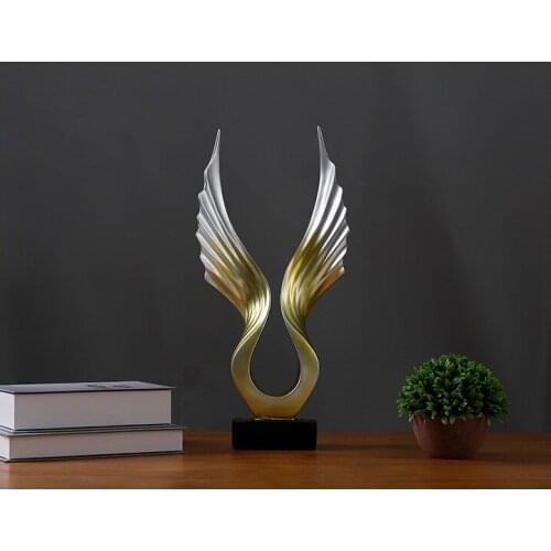 1PC American Home Decoration Furnishing Great Hawk Spreads Wings Mascot Livingroom Office Crafts TV Cabinet Gift JL 253