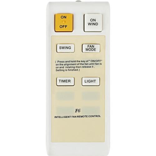 1pcs F6 INTELLIGENT fan remote control controller