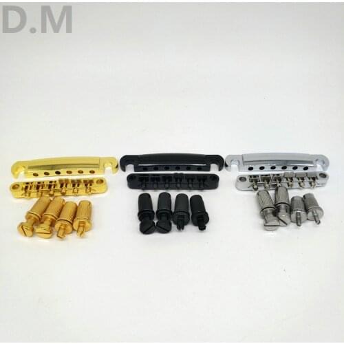 Electric guitar accessories 6-string electric guitar solid string seat LP electric guitar bridge Zinc alloy string board