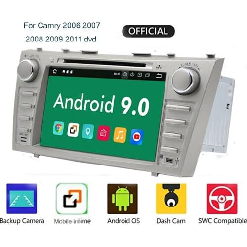 Android 9.0 Car Multimedia Player 2 din car radio for toyota camry 2007 2008 2009-2011with navigation car stereo head unit