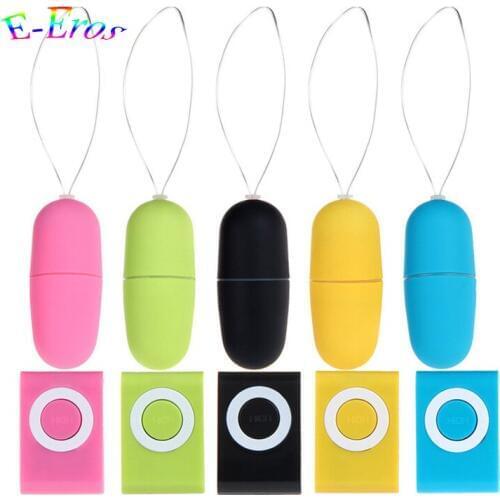 Candy Color Vibrating Wireless Remote Control Vibrators Sex Toys for Women Female Masturbation Egg Vibrators Adult Products