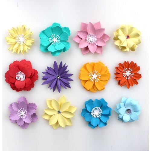 DUOFEN METAL CUTTING DIES 2019 New varieties of 3D flowers stencil for DIY papercraft projects Scrapbook Paper Album