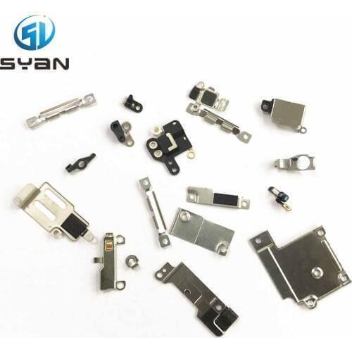 Inner Accessories for iphone 5 5s 6 6 plus 7 7 plus 8 8 plus Small Metal Parts Holder Bracket Shield Plate Set