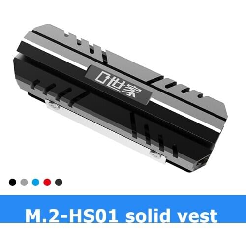Passive Heat Dissipation Solid State Disk M2-HS01 SSD Cooler M.2 2280 Heatsink for Household Computer Accessories