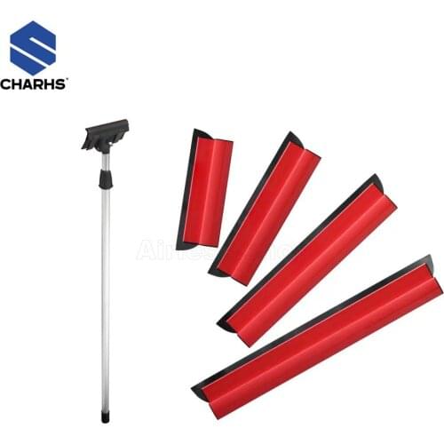 CHARHS Drywall Smoothing Spatula Handle set for Wall Tools Painting Skimming 40/60/80/100cm Flexi Blade Finishing Spatula Tool
