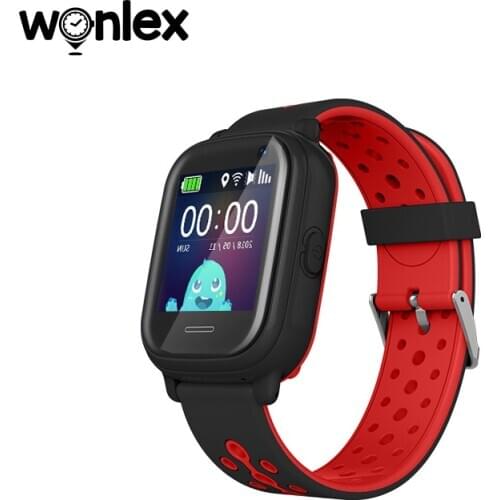 Wonlex Smart-Watches Display-Camera Big-Battery 2G Baby Watch GPS WIFI Children KT04 Touch-Screen Locator Kids Monitor Watches