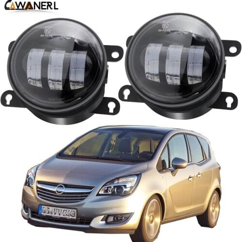 LED Fog Light Assembly 30W 6000LM Car Front Bumper Fog Lamp Daytime Running Light 12V For Opel Meriva A 2006 2007 2008 2009 2010