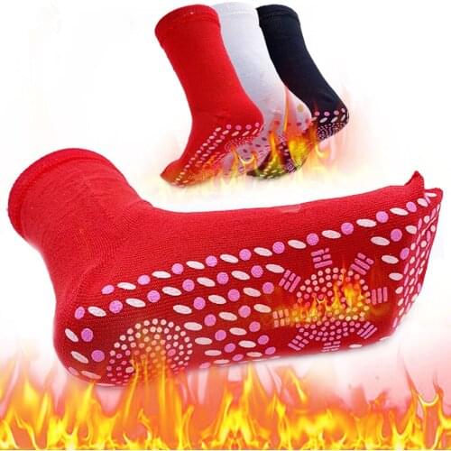 Unisex Self-heating Magnetic Socks insoles Self Heated Socks Tourmaline Magnetic Therapy Winter Warm Massage Sock Women and Men