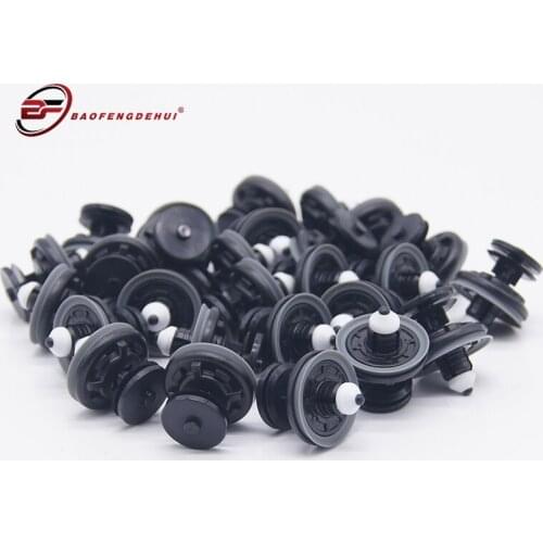 Door Interior Trim Panel Positioning Car Clips Fastener For Audi A4 A6 R8 A8 RS6 VW Tiguan Golf Passat Jetta 6Q0868243