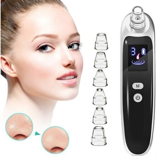 1Pcs Electric Blackhead Remover Nose Face Blackhead Acne Vacuum Cleaner Pore Skin Care Tools Deep Cleansing Suction Machine