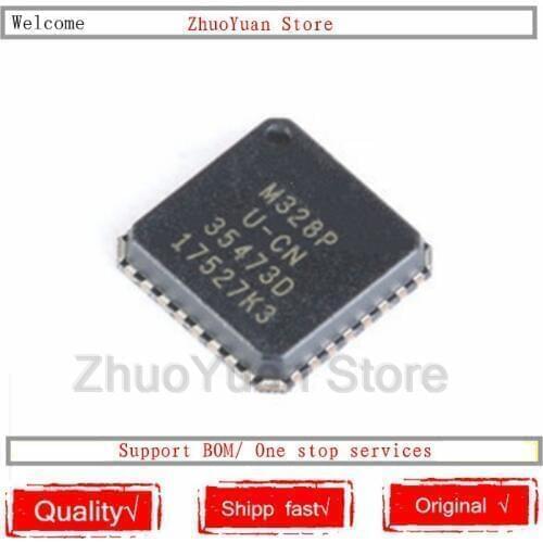 1PCS/lot ATMEGA328P-MU MEGA328P MU ATMEGA328 328P-MU IC chip New original In stock