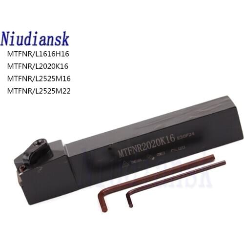 1pc MTFNR1616H16 MTFNL1616H16 MTFNR2020K16 MTFNR2525M16 MTFNR2525M22 MTFNL CNC External Turning Tool Holder Use For TNMG Inserts