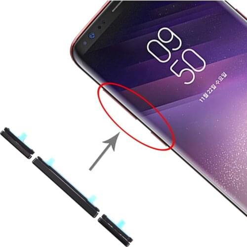 10 Set Side Keys for Galaxy S8 / Galaxy S8