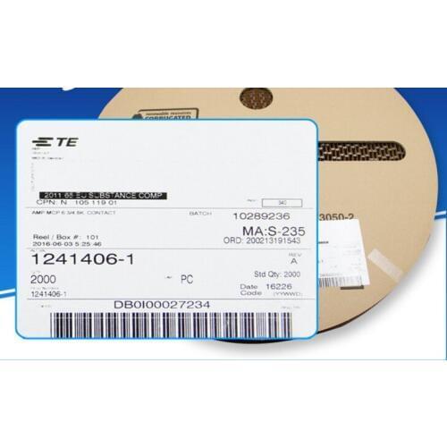 1241406-1 TERMINALS TYCO Connector TE TERMINALS AMP connectors terminals 100% new and original parts