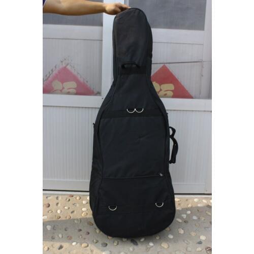 4/4 New Cello bag soft Cello bag Black oxford Accessory Pocket 1cm padding Cello Parts & Accessories#10
