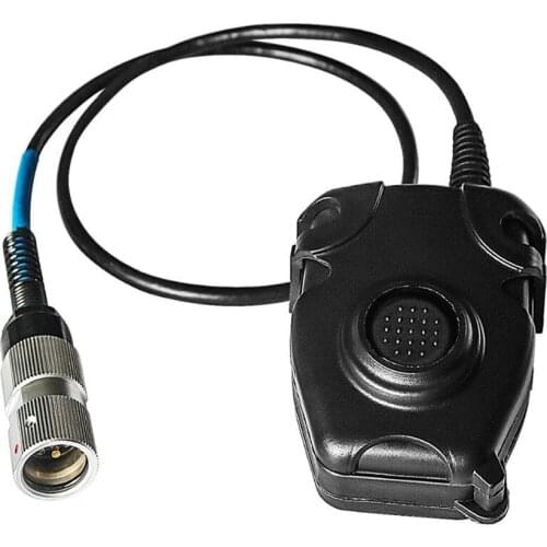 Headphone Adapter For AN/PRC 152 152A 148 Virtual Case Dummy Model 6 Pin Military Headset Tactical PRC Walkie Talkie Accessories