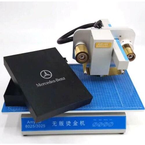 AMD-8025 hot foil stamping digital hot foil stamping printer ribbon foil printer for Book cover, menu, calendar, nonwoven bag