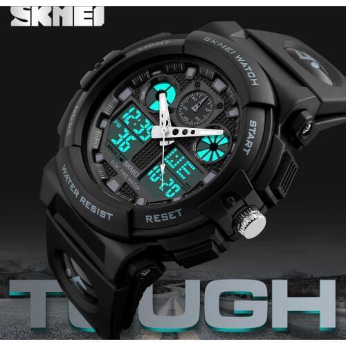 SKMEI Luxury Brand Men Sports Watches Mens Quartz LED Digital Military Wrist Watch Waterproof Clock Male Relogio Masculino 1270