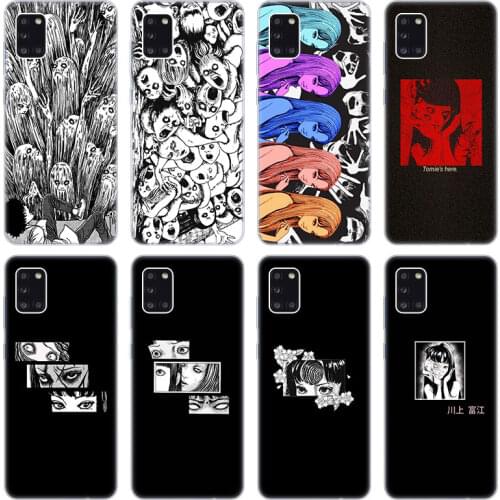 Horror Comic Tomie junji ito Soft Case for Samsung Galaxy A02 A10 A11 A12 A20 A20E A21 S A22 A30 A31 A32 A01 Core Silicone Cover