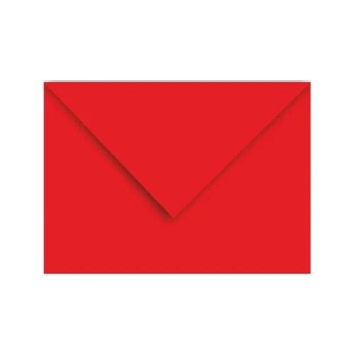 Invitation card envelope 13x18cm colorful 25'li package 80 grams paper wedding invitations from as meeting calling envelope