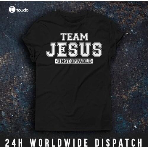 Team Jesus T Shirt Miracle Amen Bible God Jesus Christ Christian Religion Church