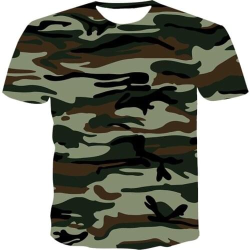 Camouflage Tactical Short Sleeve Mens Quick Dry Combat T-Shirt Military Army Kids T Shirt Camo Outdoor Hiking Hunting Shirts