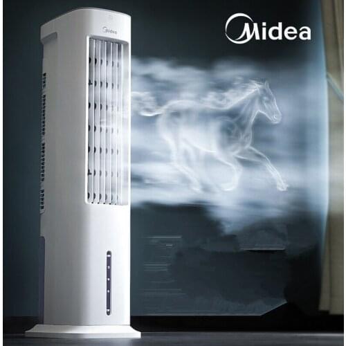 Midea Air Conditioner Fan Remote Control Air Cooler Household Refrigeration Air Conditioner Fan Mobile Small Air Conditioner