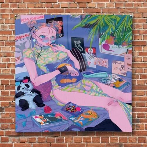 Sailor moon anime tapestry cute Plush wall decor dorm room decoration pink tapestry college dorm aesthetic tapestrys 2020 new