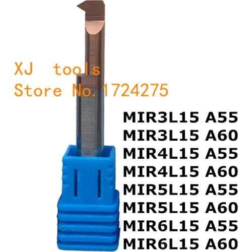 MIR3L15/MIR4L15/MIR5L15/MIR6L15 A60,MIR3L15/MIR4L15/MIR5L15/MIR6L15 A55, grooving solid carbide tools small bores milling wood