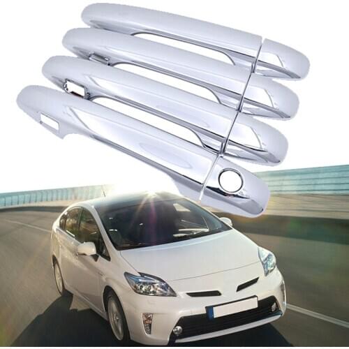 Car Exterior Door Handle Cover Trim Accessories for Toyota Prius XW30 30 Zvw30 Zvw35 2010-2015
