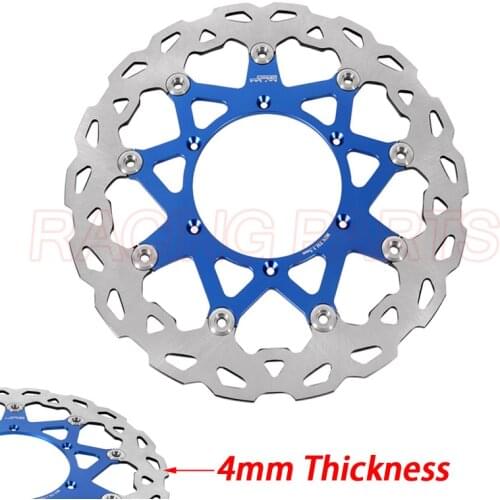Motorcycle 320mm Front Floating Brake Disc Rotor And Bracket For Yamaha YZ250F YZ 250F 2007-2015 YZ450F YZ 450F 08-15 Motorcross