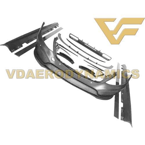 Suitable For 13-16 Benz W222 S300 S350 S400 S500 VAD-PD Full Body Kit Front Rear Bumper Sdie Skirts