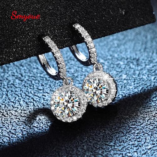 Висячие серьги SMYOUE China At AliExpress
